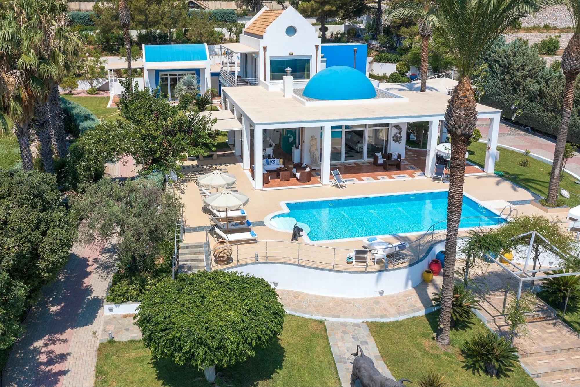 Grande Dame Villa Of Rhodes Asgourou Exteriér fotografie